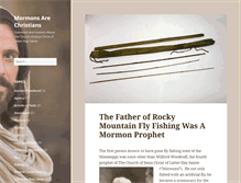 Tablet Screenshot of mormonsarechristians.com